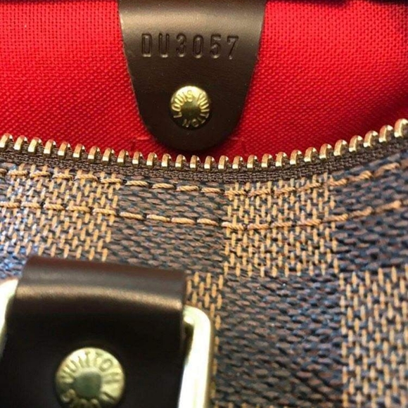 Original Louis Vuitton Damier Speedy 30 - Picture 5 of 8